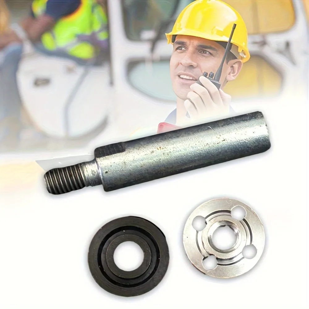 3PCS Angle Grinder Extension Rods - M10 8cm Adapter, Polishing Pad Adapter, Electric Tool.