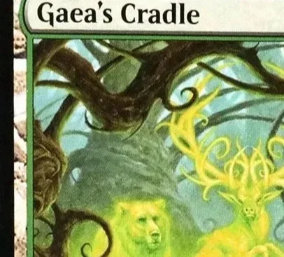 

'Gaea’s Cradle' High Custom TCG Magical Proxy Cards Game Quality Proxy Gathering Board Playing Game Trading Cards