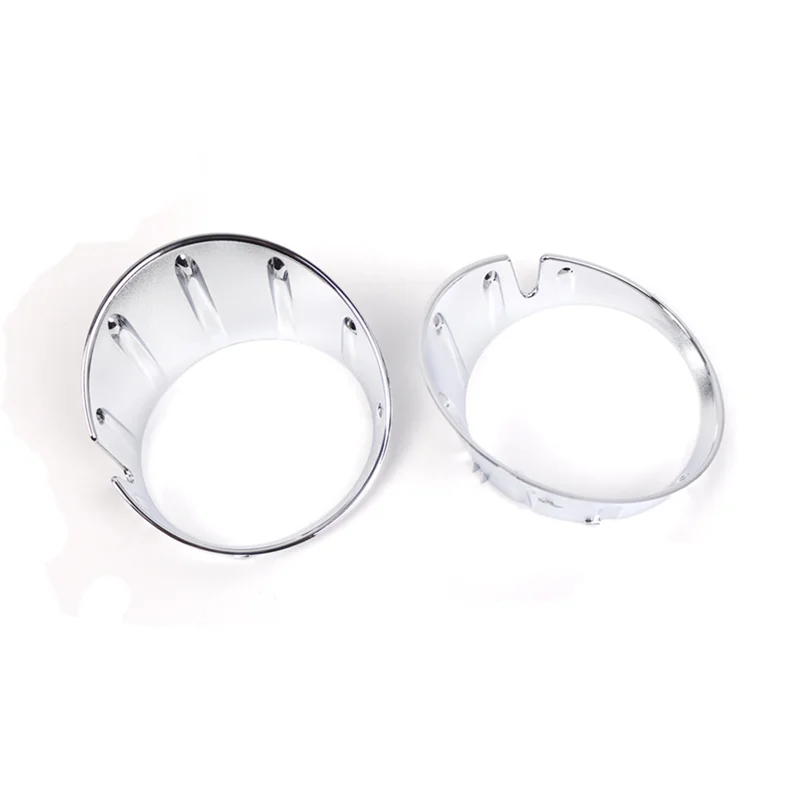 【Must-Haves】Front Chrome Bumper Fog Light Cover Fog Light Trim Ring For Mini R55 R58 R56 R57 R59 2011-2015 51117248791 511172487