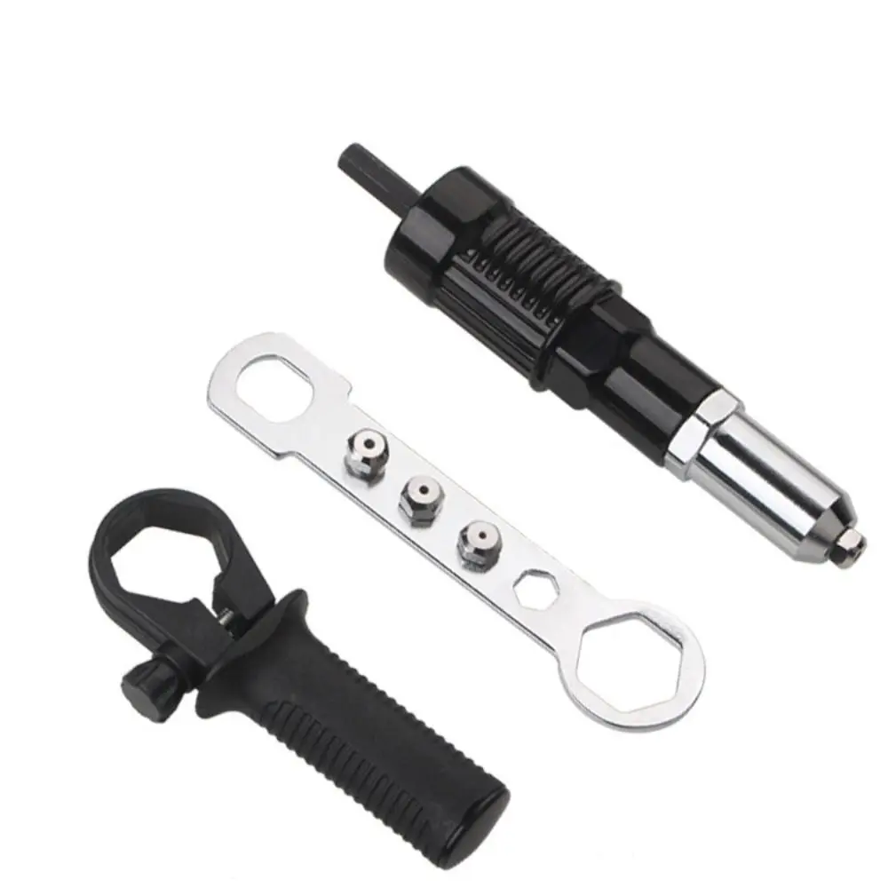 Professional Grade Electric Rivet Nut Cordless Design Electric Powered Cordless Riveting Insert Nut Tool Drill Adapter