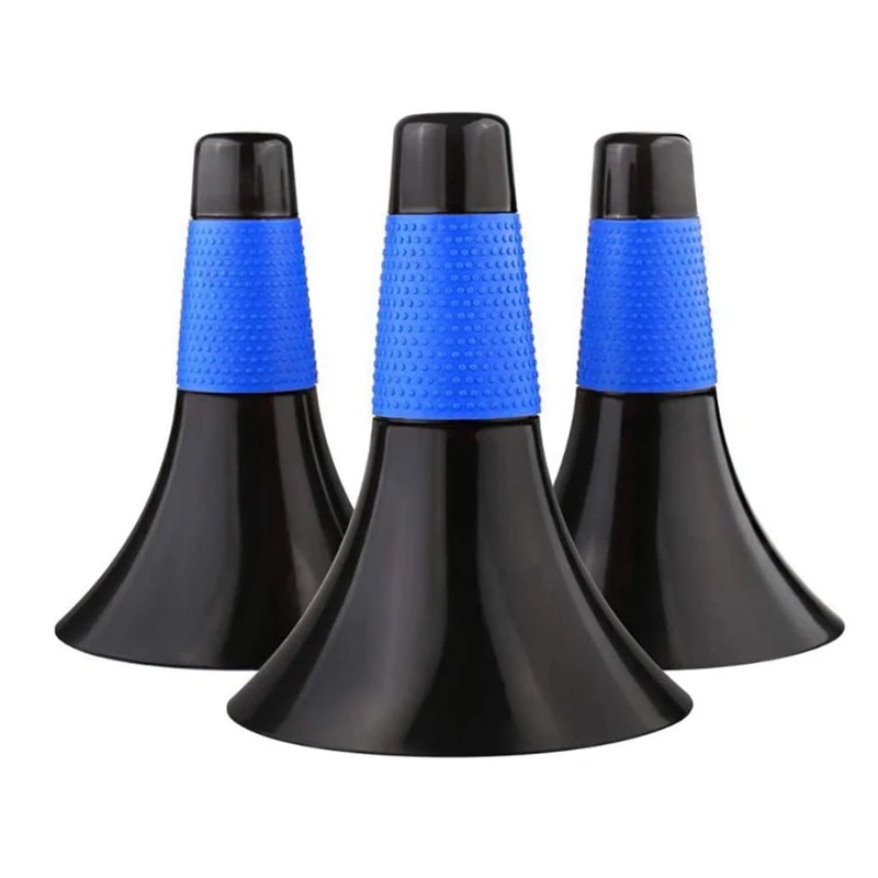 

Hot 3 Pcs Marking Cone Barrier Sports Fitness Football Basketball Speed Agility Grip Training For Soccer Skating Drills