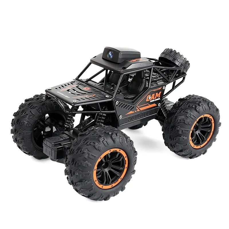 Rc Car With HD Camera FPV WIFI Machine On Remote Control Stunt 1:18 2.4G SUV Radiocontrol Climbing Toys For Kids on a Sign