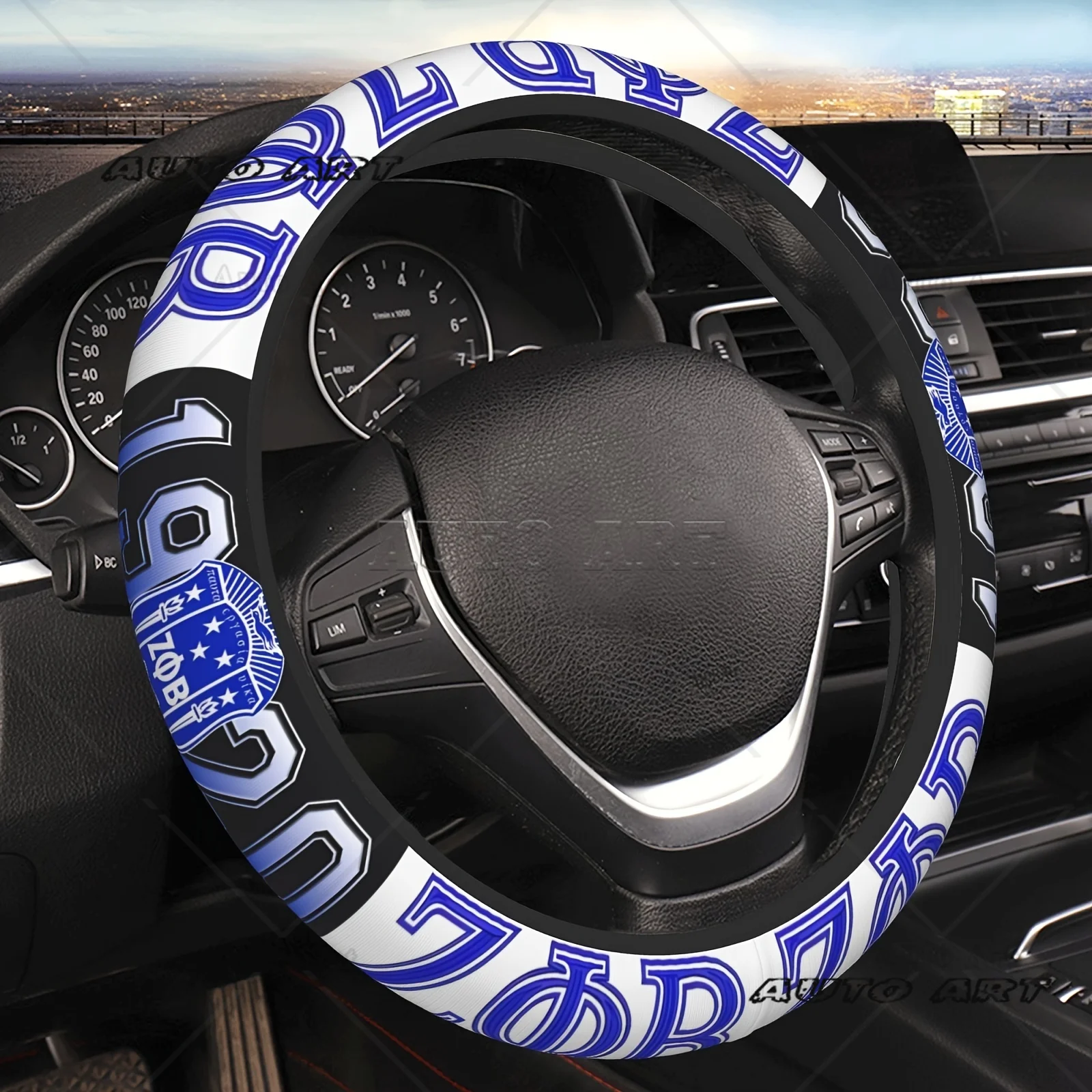 Funda para volante inspirada en Zeta Phi Beta, perfecta para coches, SUV, elegante accesorio Interior para coche, mejora la estética del coche