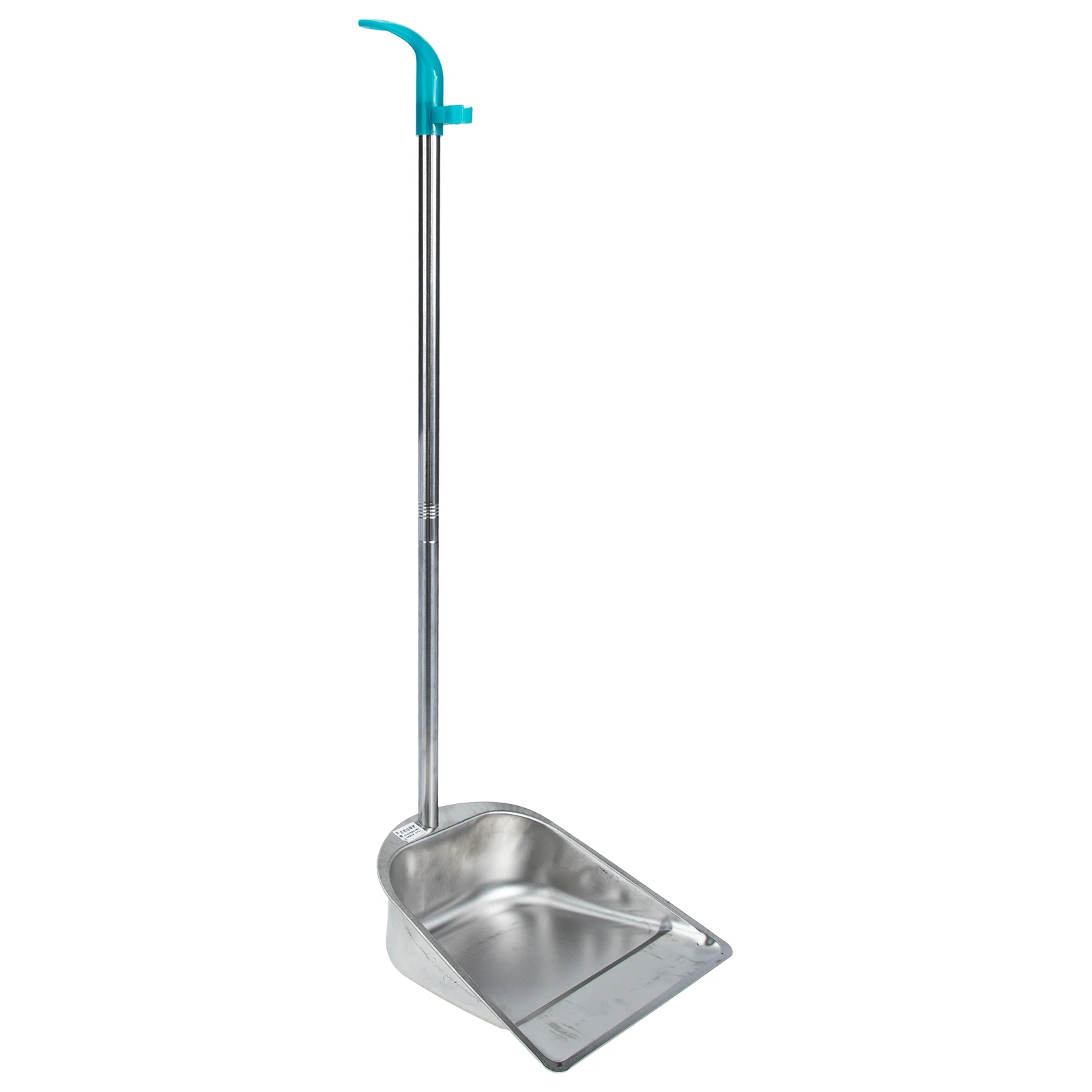 

Stainless Steel Dustpan Large Capacity Long Handle Square Shape Trash Shovel Home Office Cleaning Supplies Lightweight Storage
