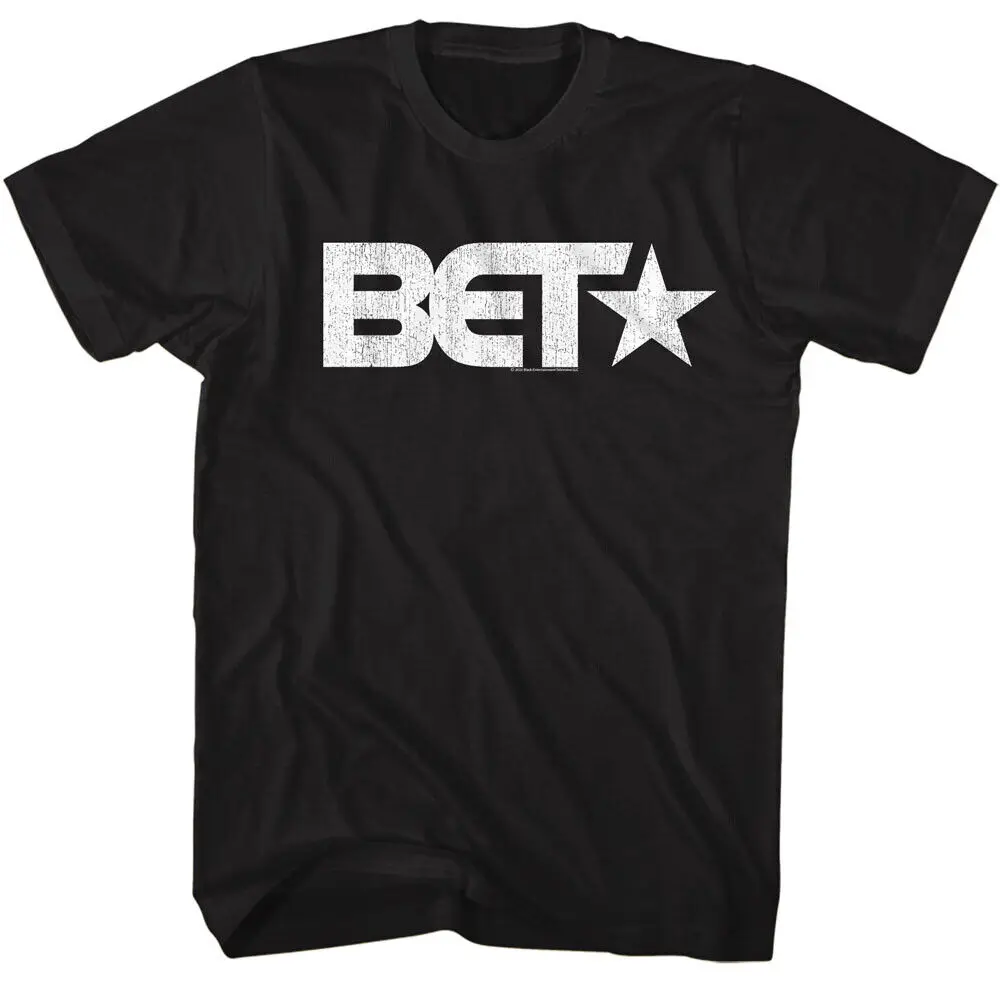 BET Vintage Black Entertainment Television Retro Logo Star Men's T Shirt