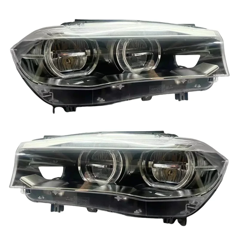 Applicable BMWX5 X6 F15 Full LED Left and Right 2 Headlights 2014-2018 EU Version63117442648 63117442647 63117381137 63117381138