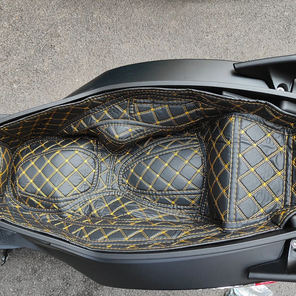 For SYM JET 14 EVO 125 150 200 Jet 14 Motorcycle Storage Box Seat Bucket Liner Cushion Trunk Lining Seat Bucket Protector 2023
