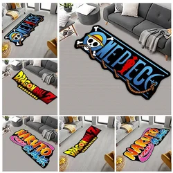 DRAGON BALL Loogo Design  Area Rug Anime Rugs Room Decorative Carpets Indoor Floor Mat for Kitchen Bathroom Livingroom Kids Toys