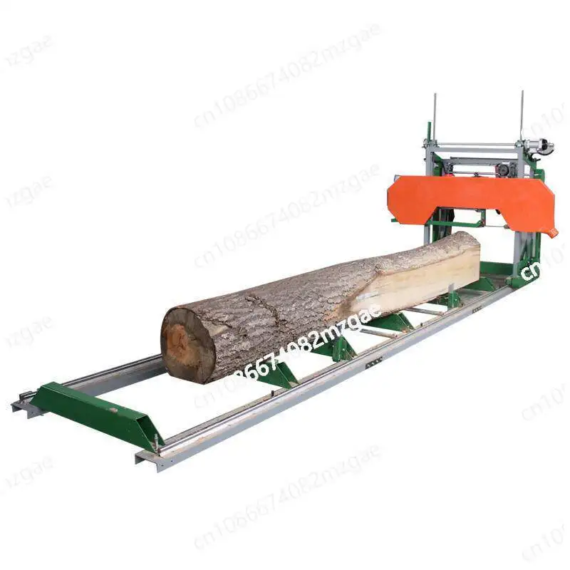 Gantry Horizontal Hydraulic Band Saw Machine, Automatic Metal Cutting & Movable Woodworking Band Saw for Versatile Use