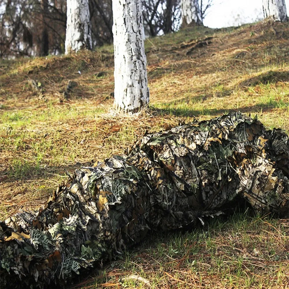 Outdoor Verborgen Tactische Kleding Real Life CS Apparatuur 3D Blad Onzichtbaarheid Kleding Jacht Gratis Camouflage Jas Broek