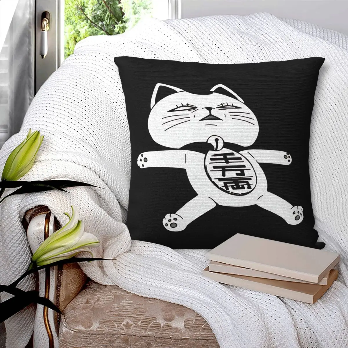 Turbo Granny Cat Dandadan Pillowcase Printing Polyester Cushion Cover Decoration Throw Pillow Case Cover Sofa Wholesale 40X40cm