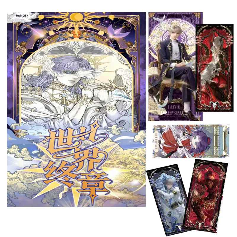 Wholesale Love and Deepspace Tarot Cards "World Finale"  160pcs Limited Edition Divination Deck with Metal Charms For Fans