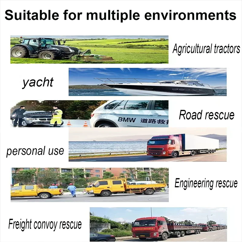 بادئ تشغيل السيارة 12 فولت/24 فولت 1298000 مللي أمبير 8000 أمبير، جهاز بدء كهربائي قوي ومتين يمكن أن يبدأ أي مركبة #6