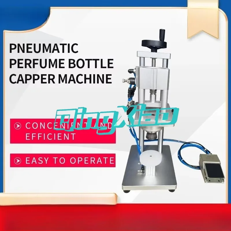 Industrial Grade Pneumatic Bottle Capping Equipment Semi Automatic Operation Easy Maintenance In Beverage Oil Bottle Sealing Use