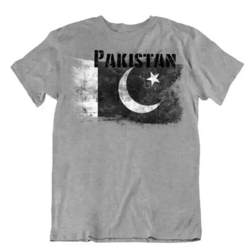 Pakistan flag Tshirt T-shirt Tee top city map Muslim League Mughal art tricot