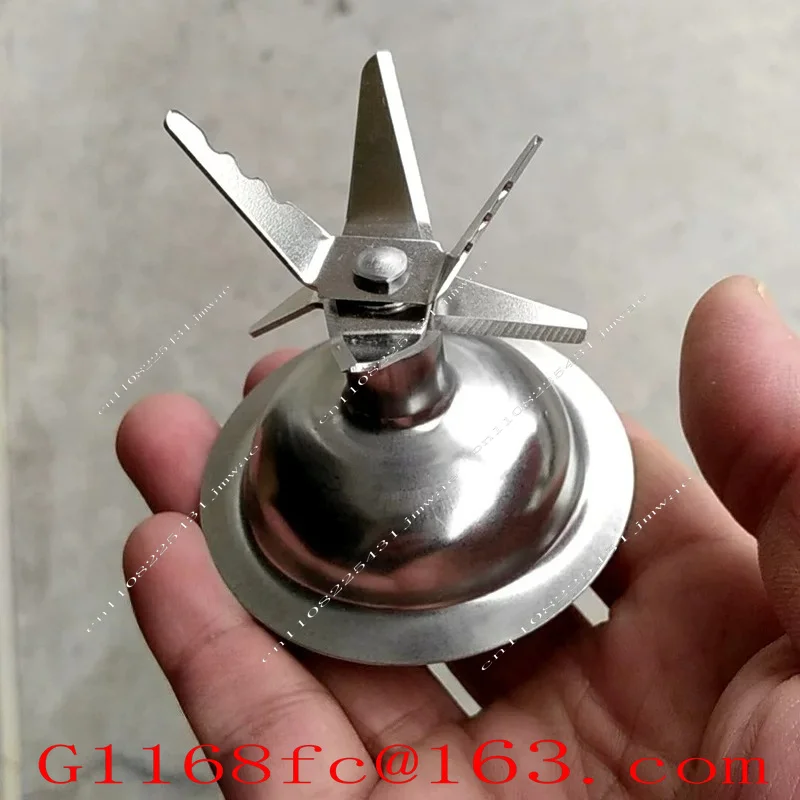 Juicer Cooking Machine Soy Milk Shake Accessories 6 Leaves Stainless Steel Cutter Head Universal