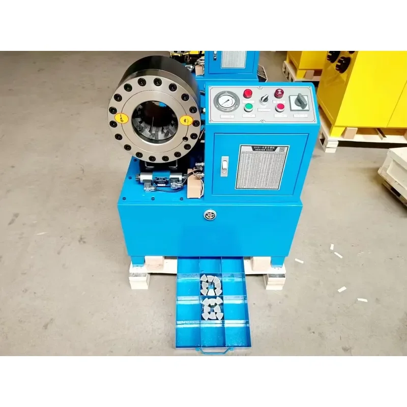Hydraulic Hose Crimping Machine Pipe Fitting and Crimper Tool Excavator Hose Pressing Machine Steel Wire Rope Swaging Machine