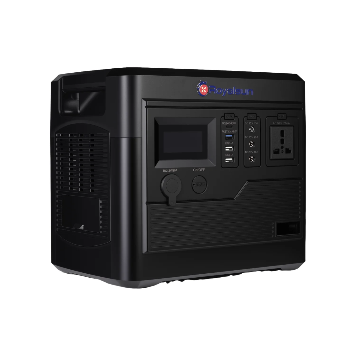 Multifunctional Solar Generator Energy Storage Station, Portable Off Grid Power System for Home Outdoor Camping Use