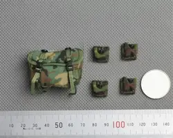 Hot Sales 1/6th Modern US. Soldier Doll Jungle Bags CAMO Color Mini Toys Model Not Real Accessories For 12