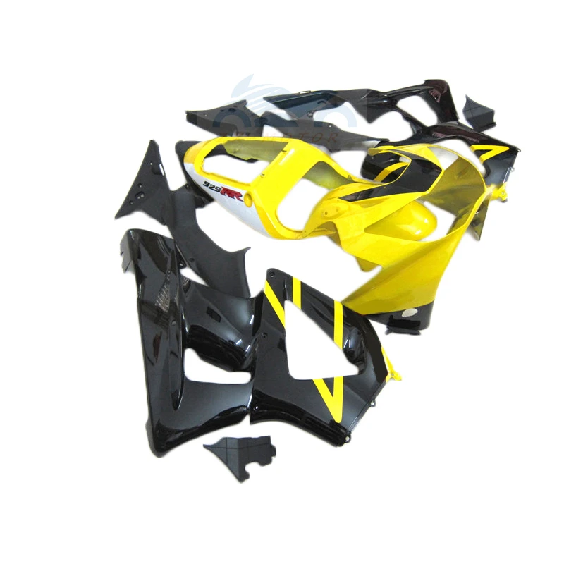 New Injection Bodyworks Fairing kits for Honda CBR900RR CBR929RR 2000 2001 yellow black set CBR 929 RR 00 01 RM22