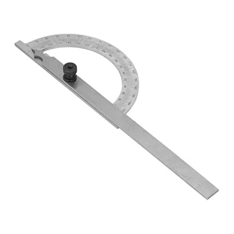 Transportador RANA 0-180 °   Transportador de brazo, regla de medición, herramienta, transportador, transportador Universal para pintar y dibujar