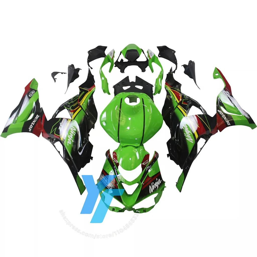 For KAWASAKI ZX-6R 2024-2025 Fairing Cowl Set – Durable ABS Injection Molded, High-Quality Replacement