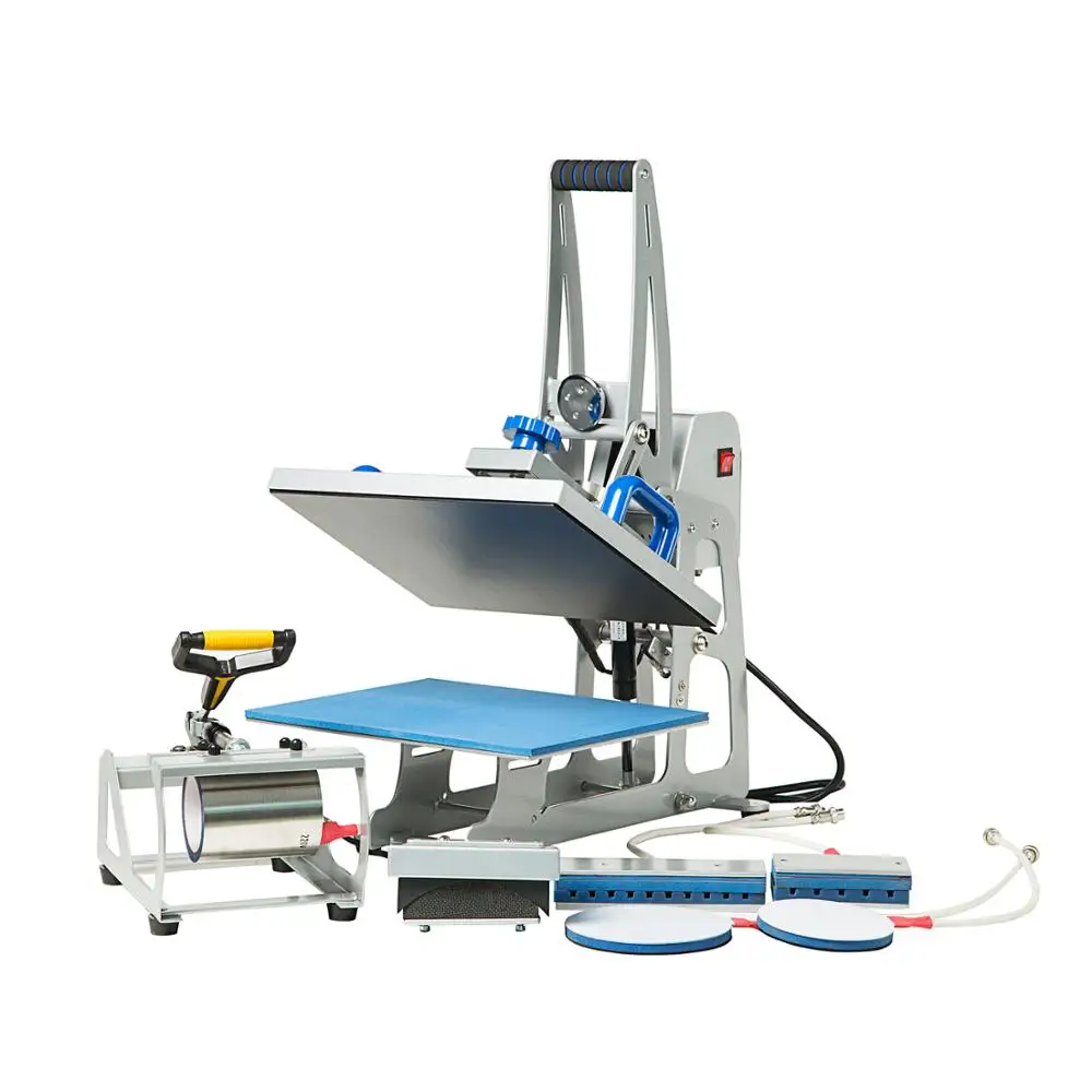 

High Quality 9 in 1 Combo Auto Open Sublimation Heat Press Machine Heat Transfer Machines