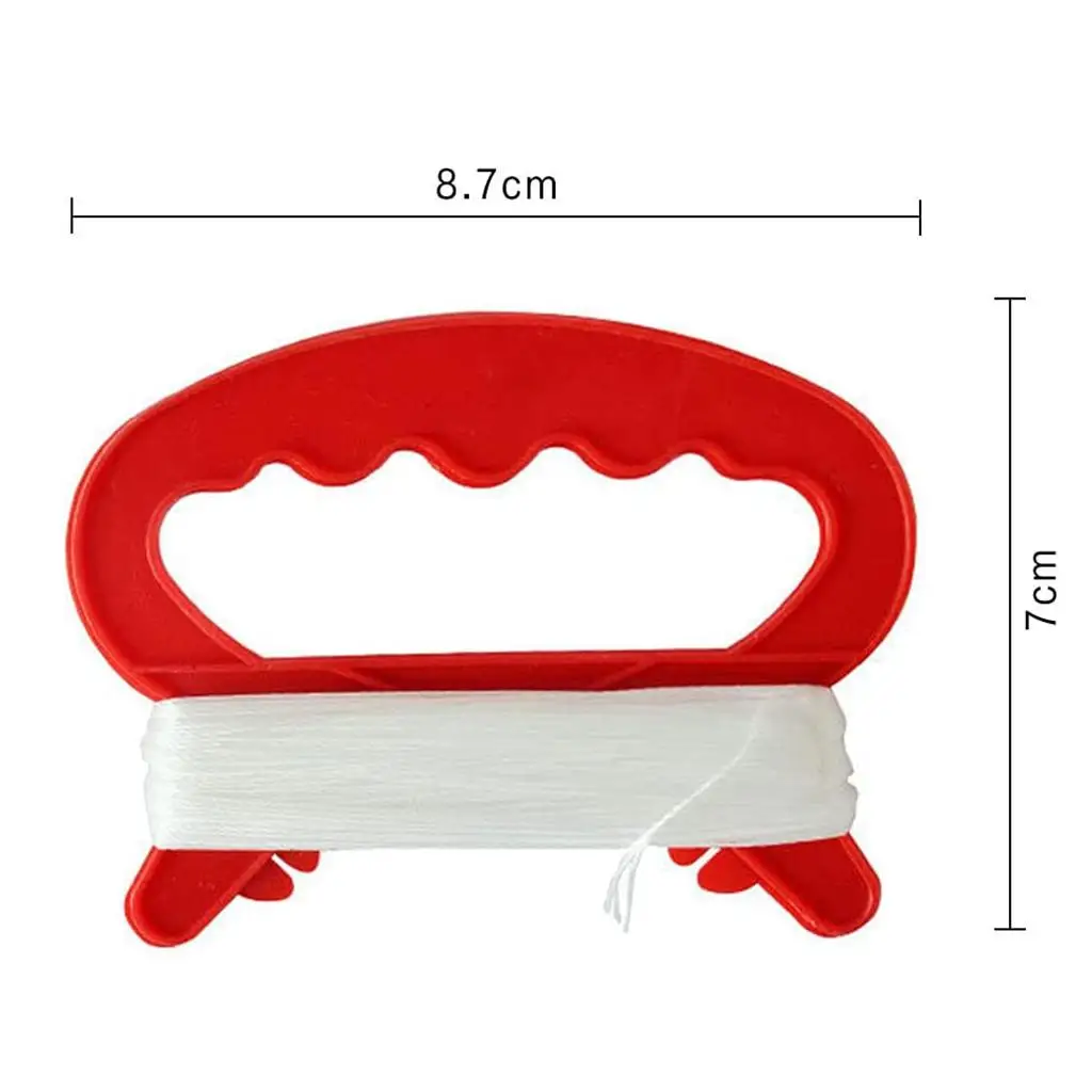 10x مقبض طائرة ورقية طائرة مع لوحة لف سلسلة طائرة ورقية للأنشطة الخارجية #2