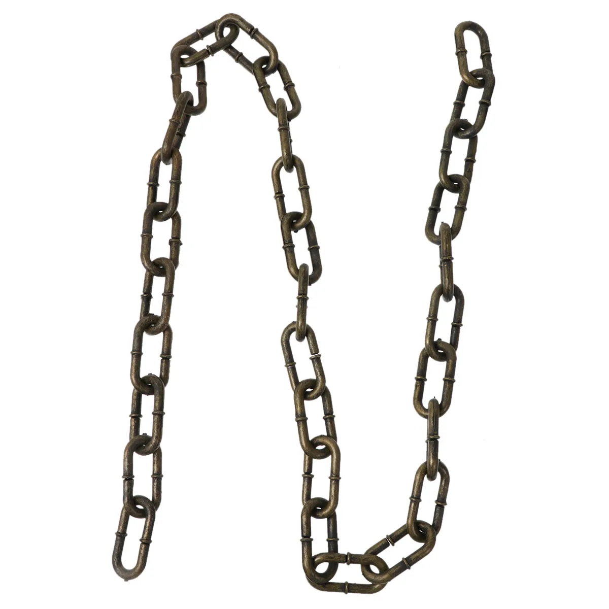 

The Chain Simulated Iron Halloween Prop Decorative Venue Setting Props Fetter Golden Funny Man