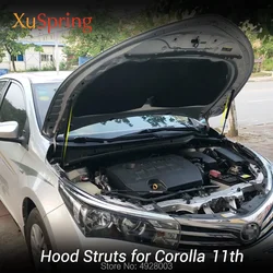 for Toyota Corolla Axio E160 E170 2012-2019 11th Engine Hood Spring Shock Lifting Strut Bars Support Hydraulic Rod Rocks Styling