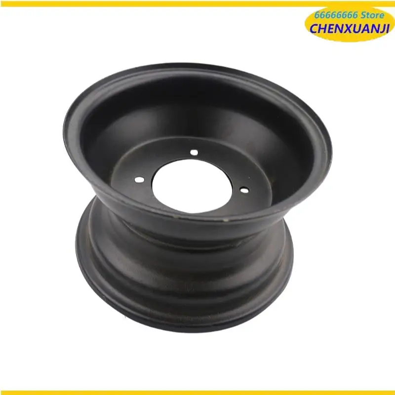 

7-дюймовые шины для квадроциклов 16x8.00-7 с серебристо-черным диском, 4 отверстия, бескамерные шины 16x8-7 для 7-дюймовых дисков квадроциклов, запчасти