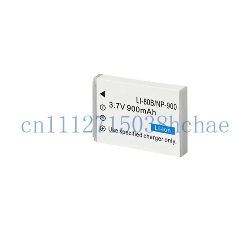 900mAh NP-900 NP900 Camera Battery + AC Charger for Olympus LI80B LI-80B