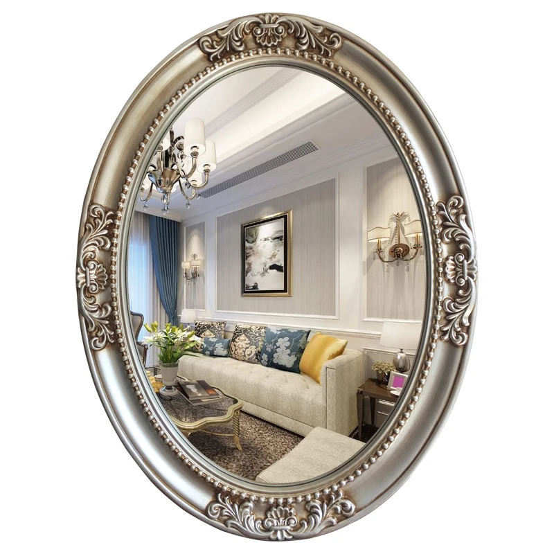 Large Decorative Mirror Living Room Gold Full Body Vanity Aesthetic Decorative Mirror Makeup Miroir Chambre Decoration Home