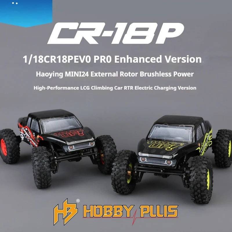 Hobby Plus 1/18 Cr18p Evo Pro Enhanced Rc Cars Professional Grade Remote Control Climbing Car Boy Remote Control Car Toy