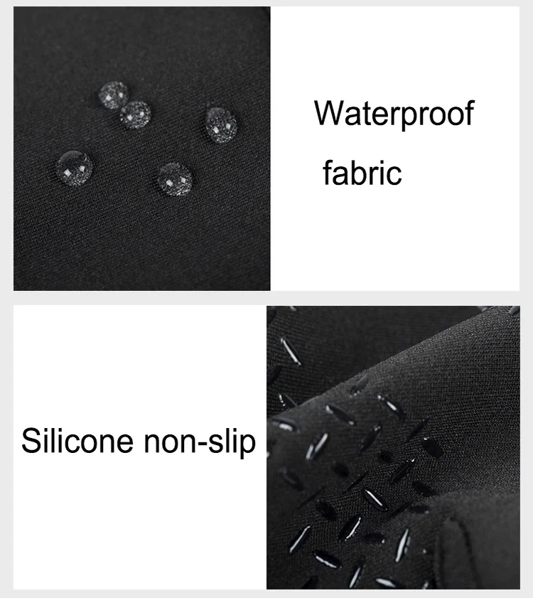 2025 جودة عالية الشتاء الرجال والنساء قفازات دافئة أفخم الرياضة في الهواء الطلق يندبروف والباردة والدليل على دراجة قفازات #4