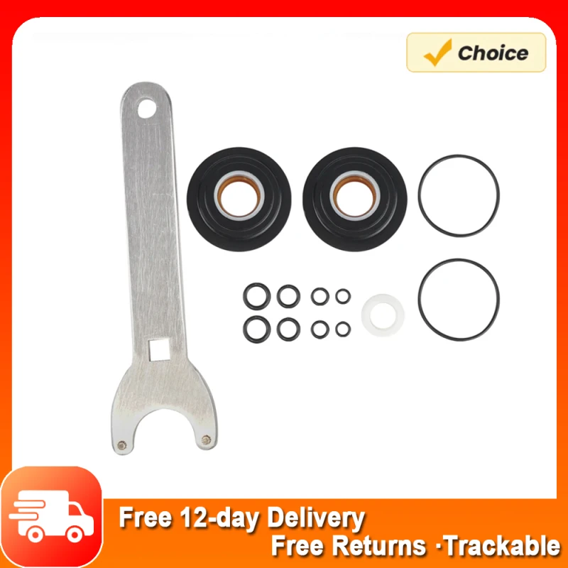 

HS5157 Front Mount Hydraulic Steering Cylinder Seal Kit with Pin Wrench Replacement for Seastar HC5340 HC5341 HC5342 HC5343