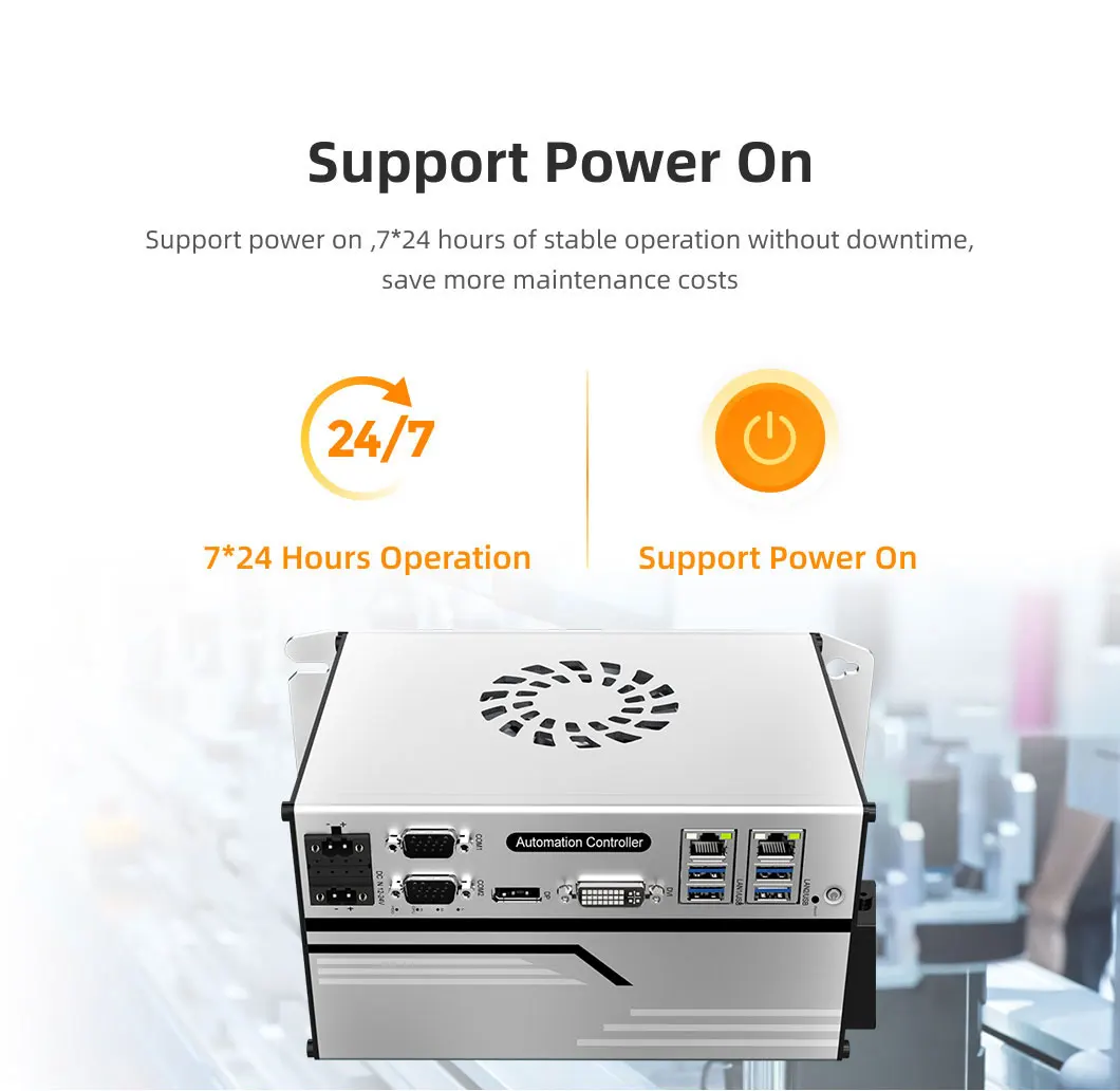 Codesys gebaseerde doos PC Edge Box Industriële computer EtherCAT met menselijke machine-interfaces en industriële pc-accessoires