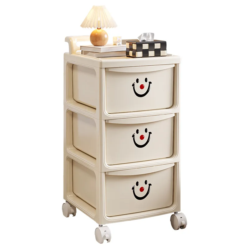 

Free installation trolley rack household under table snacks toy locker