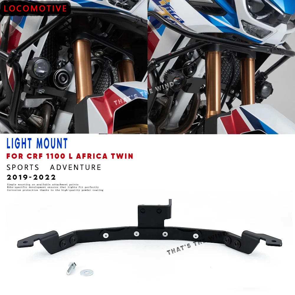 

Light mount Fog lamp Spotlight Bracket Holder FOR Honda CRF1100 CRF 1100 L Africa Twin Adventure Sports 2019 2020 2021 2022