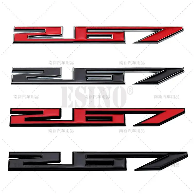 

Car Styling 3D 267 Metal Alloy Adhesive Adhesive Emblem Rear Trunk Badge Front Fender Sticker Decal For Chevrolet Camaro Cruze