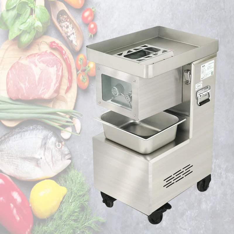 

Commercial Electric Meat Cutter, Vegetable Shredder, Household Fully Automatic Food Shredder