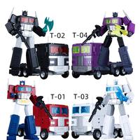 30CM Transformation Optimus PrimeCommander T-01T-02 T-03 T-04  G1 Action Figure Garage Kit Model Toy Boy's Gift