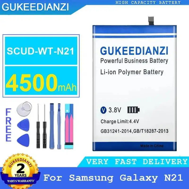 

Scud-WT-N21 Durable Mobile Phone Battery 4500Mah Fast Charging For Samsung Galaxy N21