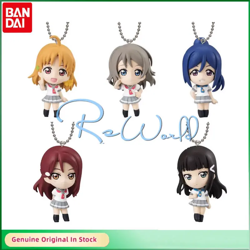 

Original BANDAI LoveLive! Sunshine Aqours Gashapon Toy Takami Chika Sakurauchi Riko Kurosawa Dia Vol.1 Action Figure Model Toys