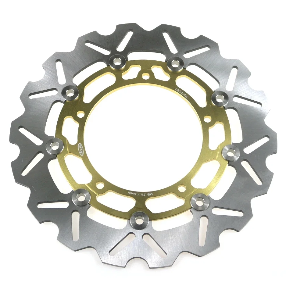 Motorcycle Brake Rotors Dominator Floating Front Brake Disc for MT09 MT 09 ABS 850 MT07 MT03 ABS 320 YZF-R3 R6 R6 R7！！