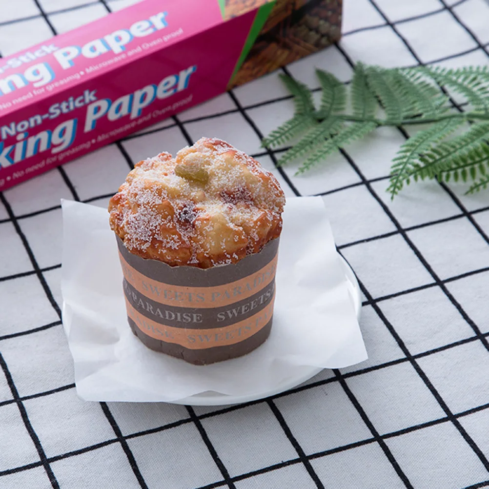 

2 Rolls 30Cm X 5M Eco-Friendly Silicone Baking Mat Reusable Parchment Paper for Cake Cookie Pan Non-Stick Lining