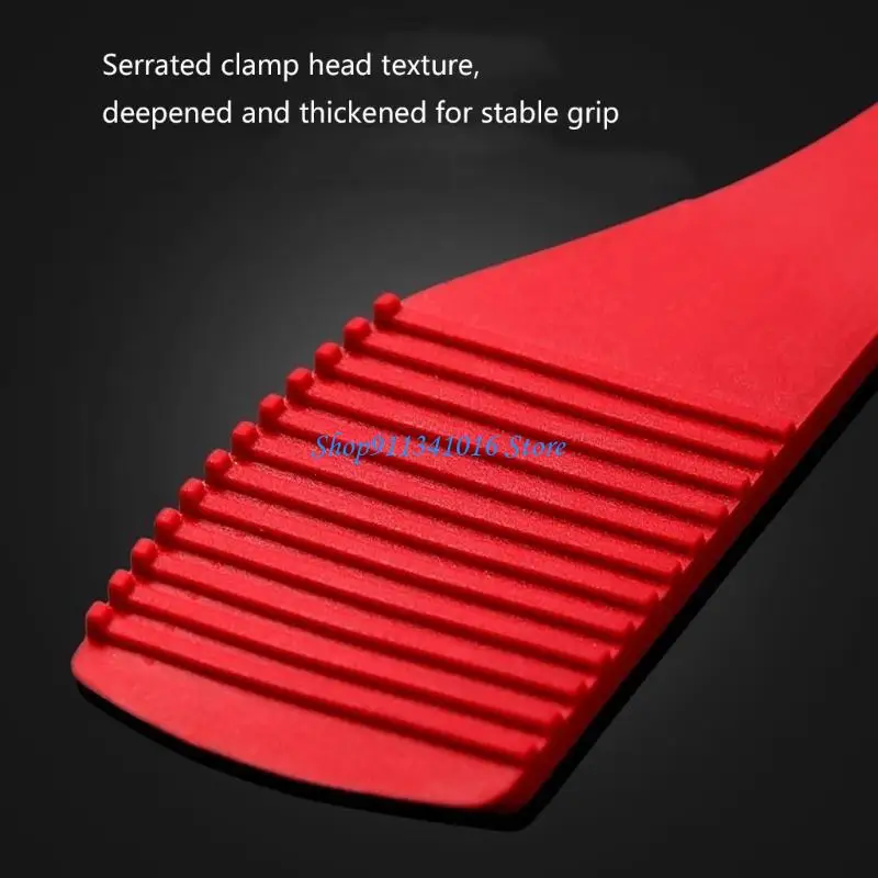Ergonomic Silicone Tongs Slip Resistant Design Barbecue Clip Gripper Tool For Secure Handling During BBQs Parties