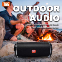 TG192 Portable Speaker with Flashing LED Lights, Music Player, for Outdoor,Travel ,Bluetooth Speaker for Motorcycle.Modification