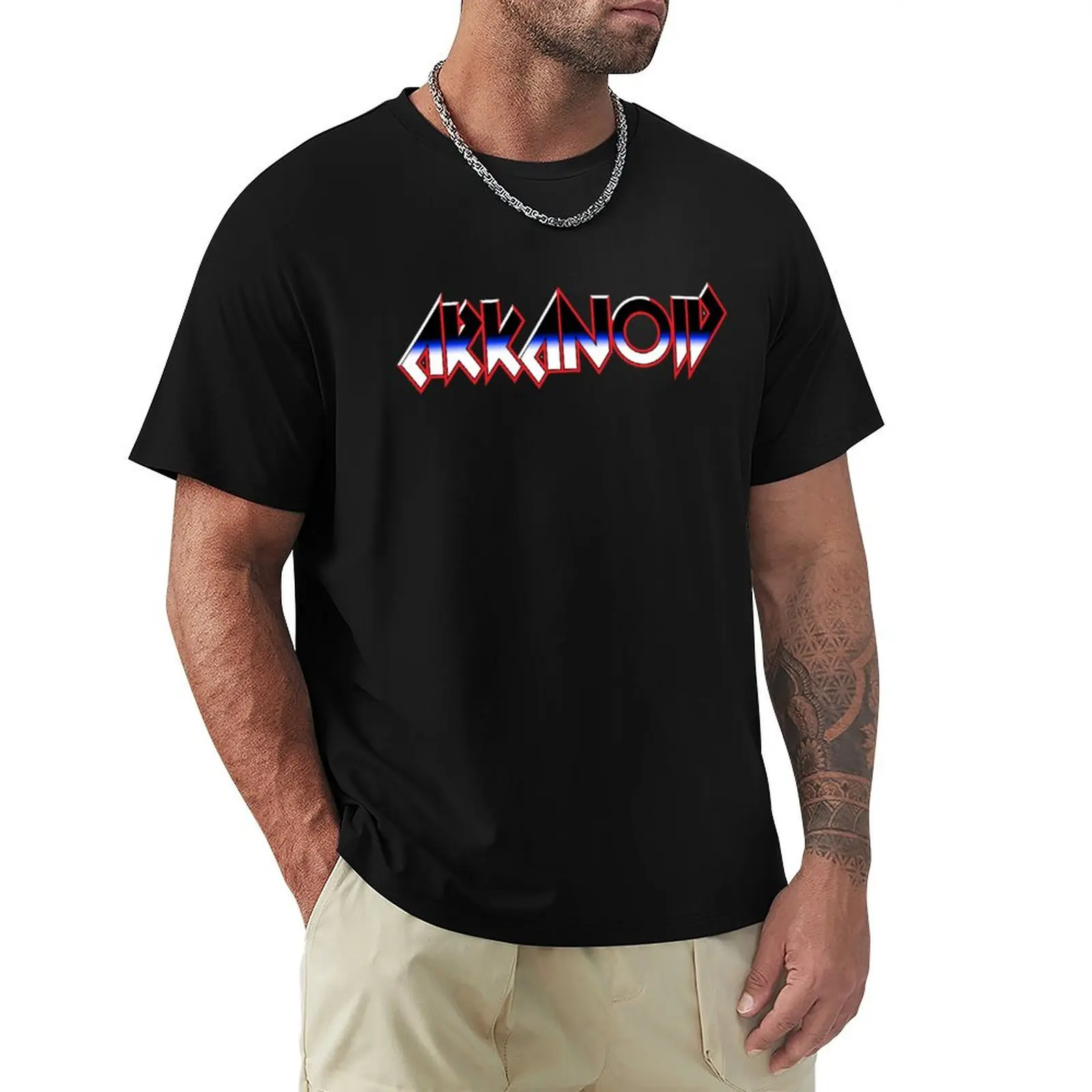 Retro Arcade Arkanoid T-shirt shirts graphic tees customs fitted t shirts for men