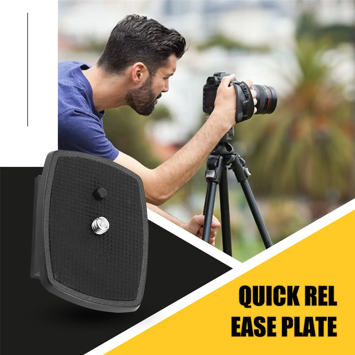 A73E-Mounting Bracket Adapter Tripod Quick Release Plate